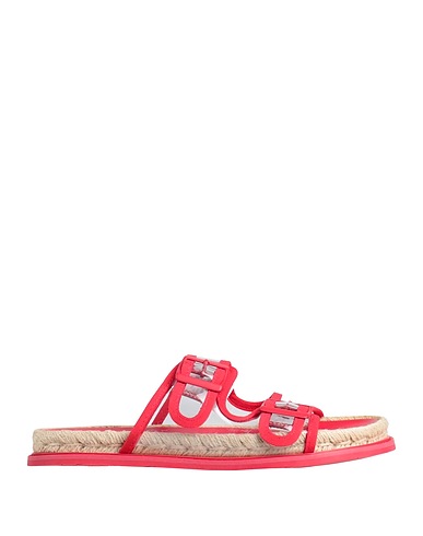 ARMANI EXCHANGE Espadrilles Red PVC - Polyvinyl chloride, Polyester, Polyurethane, Rubber