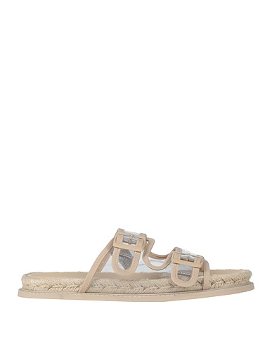 ARMANI EXCHANGE Espadrilles Beige PVC - Polyvinyl chloride, Polyester, Polyurethane, Rubber