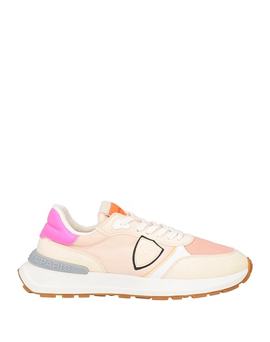 PHILIPPE MODEL Sneakers Avorio Pelle, Fibre tessili