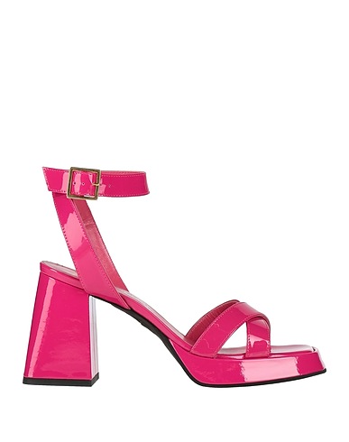 GIAMPAOLO VIOZZI Sandals FUCSIA 100% Leather