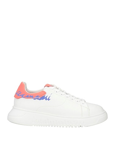 EMPORIO ARMANI Sneakers White Leather