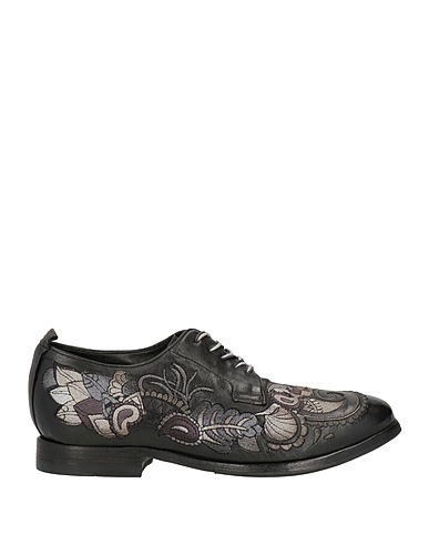 SARTORI GOLD Laced shoes NERO Leather