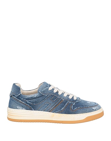 HOGAN Sneakers Blau Gewebefasern