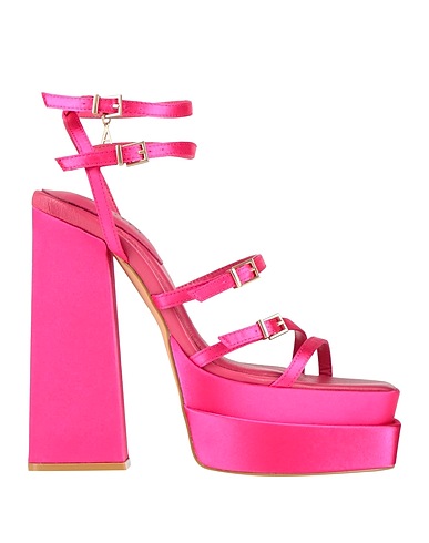 ACTITUDE by TWINSET Sandals Fuchsia Textile fibers