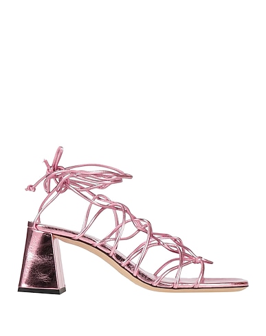 BY FAR Flip flops Fuchsia Leather