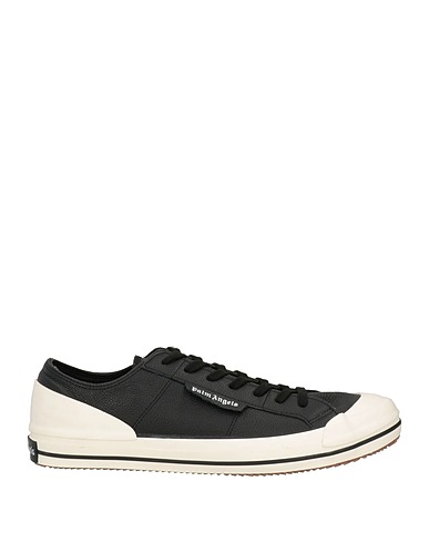 PALM ANGELS Sneakers Black Leather, Rubber