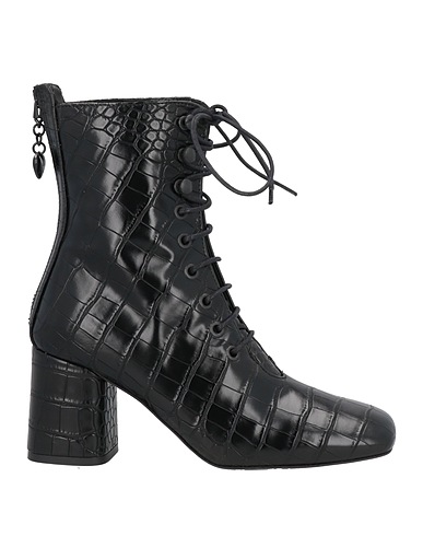 LOVE MOSCHINO Ankle boot Black Textile fibres