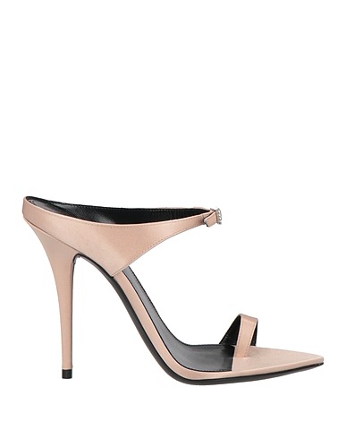 SAINT LAURENT Flip flops Blush Textile fibers
