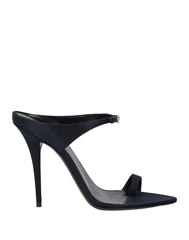 SAINT LAURENT Flip flops Midnight blue Textile fibres