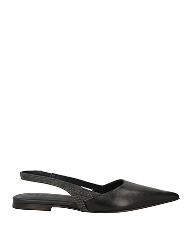 BRUNELLO CUCINELLI Footwear Black Leather