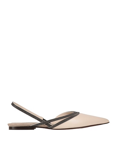 BRUNELLO CUCINELLI Footwear Ivory Leather