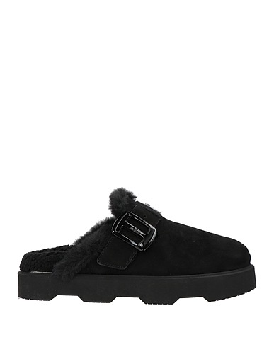 HOGAN Mule e zoccoli Nero Pelle
