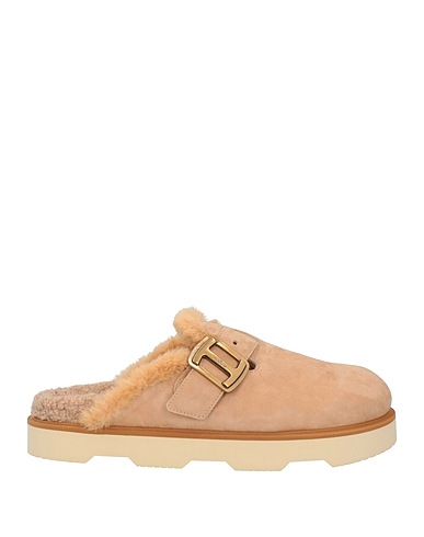 HOGAN Mules and clogs Beige Leather