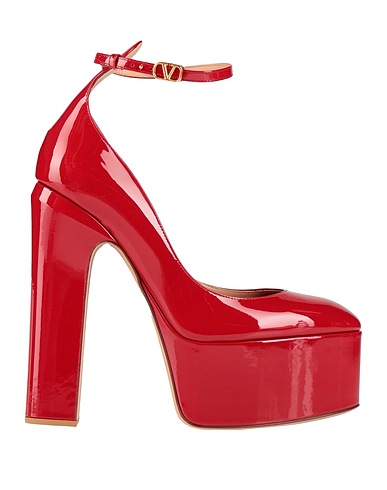VALENTINO GARAVANI Court Red Leather