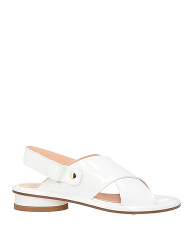 AGL Sandals White Leather