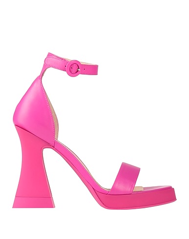 AGL Sandals Fuchsia Leather