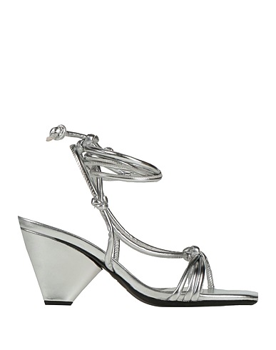 ARMANI EXCHANGE Sandali Argento 100% Poliuretano
