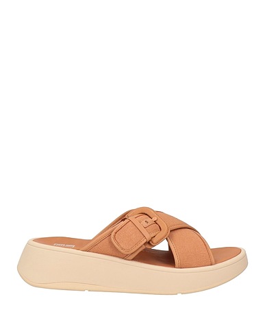 FITFLOP Sandals Camel Leather, Textile fibres