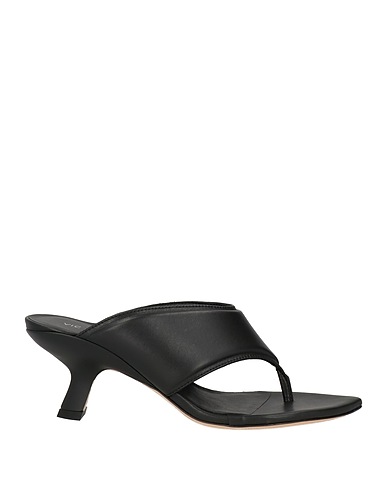 VIC MATIĒ Flip flops Black Leather