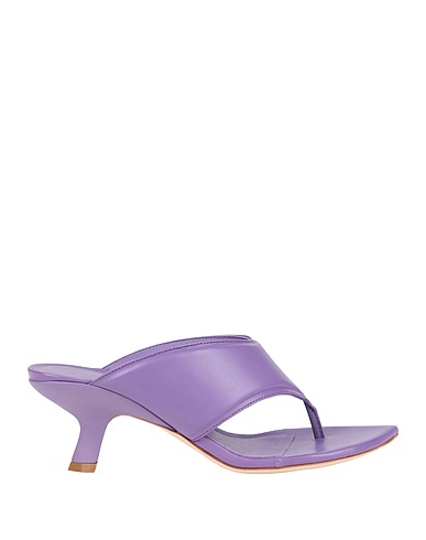 VIC MATIĒ Infradito Viola Pelle