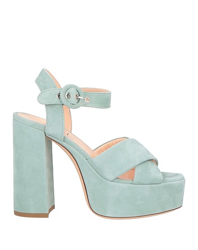 AGL Sandals Sky blue Leather