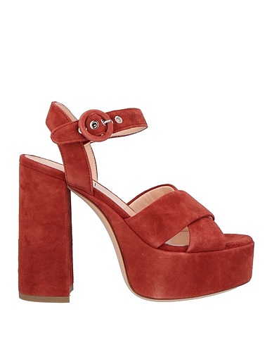 AGL Sandals Brown Leather