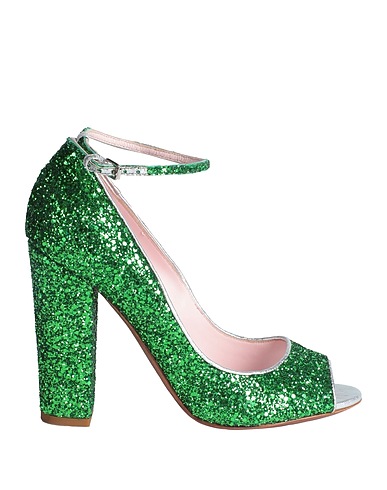GIAMBA Court Green Leather