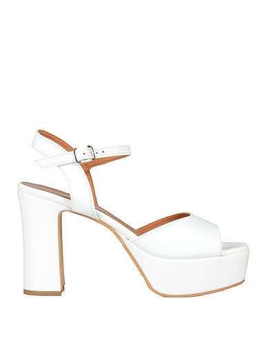 DAVID HARON Sandali Bianco Pelle