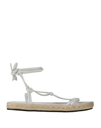 ARMANI EXCHANGE Espadrilla Blanco Poliéster, Poliuretano