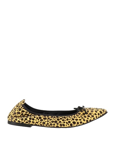 DANIELE ANCARANI Ballet flats Yellow Leather