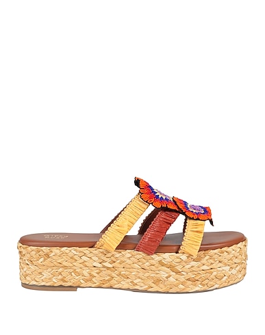 GIPSY ROSE Espadrilles MARRONE Textile fibers