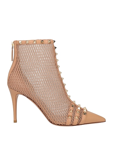 VALENTINO GARAVANI Ankle boot Beige 100% Leather