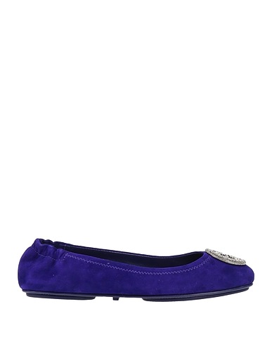 TORY BURCH Ballet flats Purple Leather