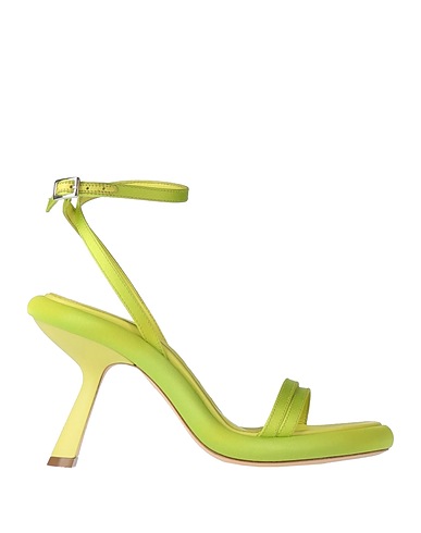 VIC MATIĒ Sandali Verde lime Fibre tessili