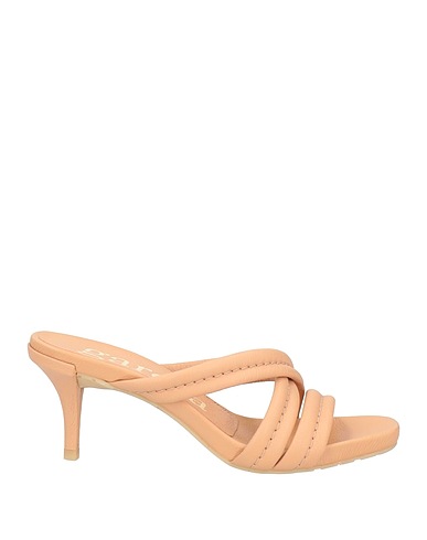PEDRO GARCÍA Sandals Beige Leather