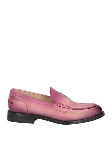 DOUCAL'S Loafers Mauve Leather