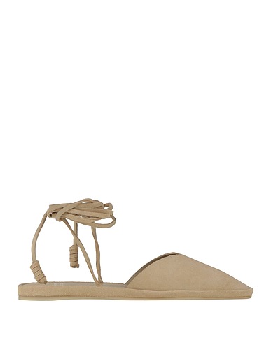 PEDRO GARCÍA Ballet flats Beige Leather