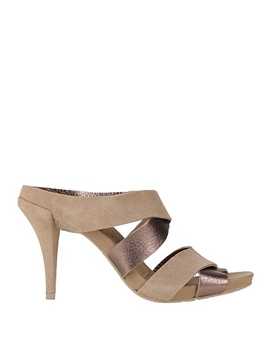 PEDRO GARCÍA Sandals Grey Leather