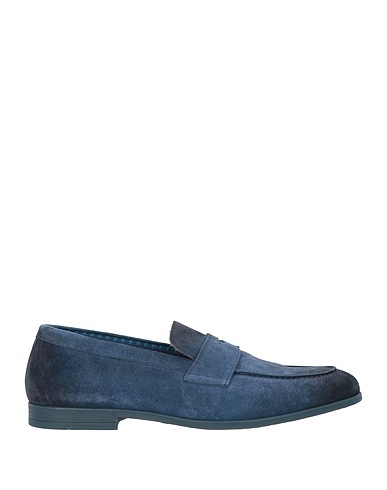 DOUCAL'S Loafers Blue Leather