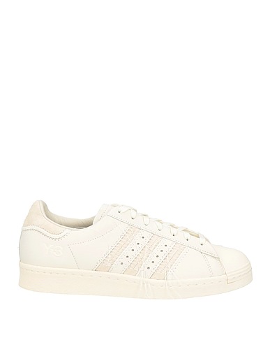 Y-3 Sneakers Bianco Pelle, Altre Fibre