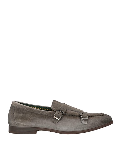 DOUCAL'S Loafers GRIGIO Leather