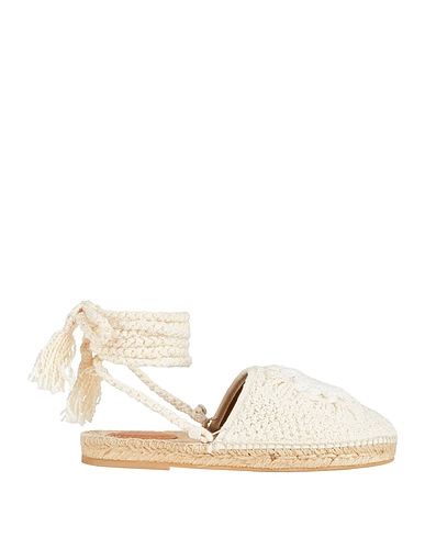 ALANUI Espadrillas Off white Fibre tessili