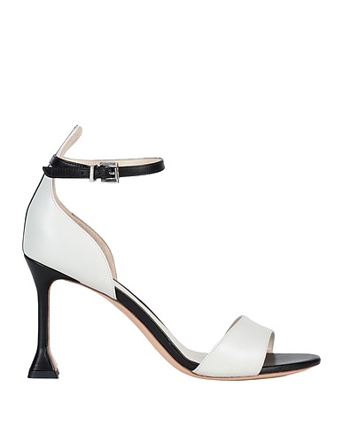 GIANNI MARRA Sandals White Leather