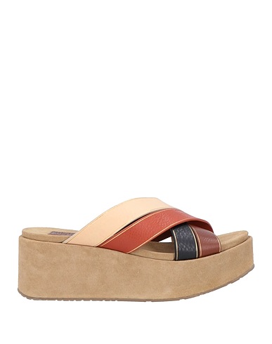 PEDRO GARCÍA Sandals Brown Cowhide