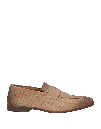 DOUCAL'S Loafers Beige Leather