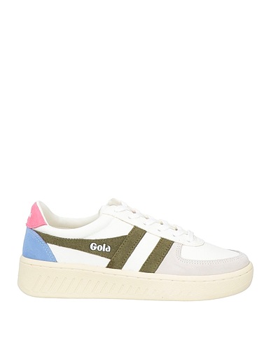GOLA Sneakers Military green Leather, Textile fibers