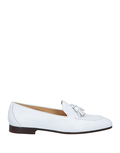 DOUCAL'S Mocassino Bianco Pelle