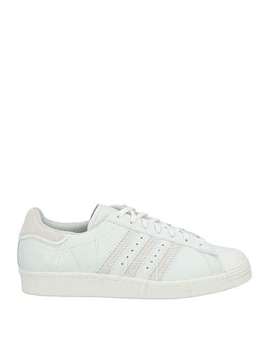 Y-3 Sneakers Off white Leather, Textile fibres