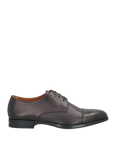 DOUCAL'S Laced shoes Dark brown Leather