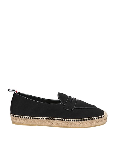 THOM BROWNE Espadrilles Black Textile fibres
